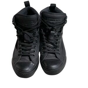 Converse All Star Chuck Taylor Winter High Top Sneakers Black  Women's 10